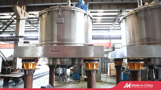 Plate Basket Centrifuge Solid and Liquid Separation Bag Pulling Automatic Batch Equipment